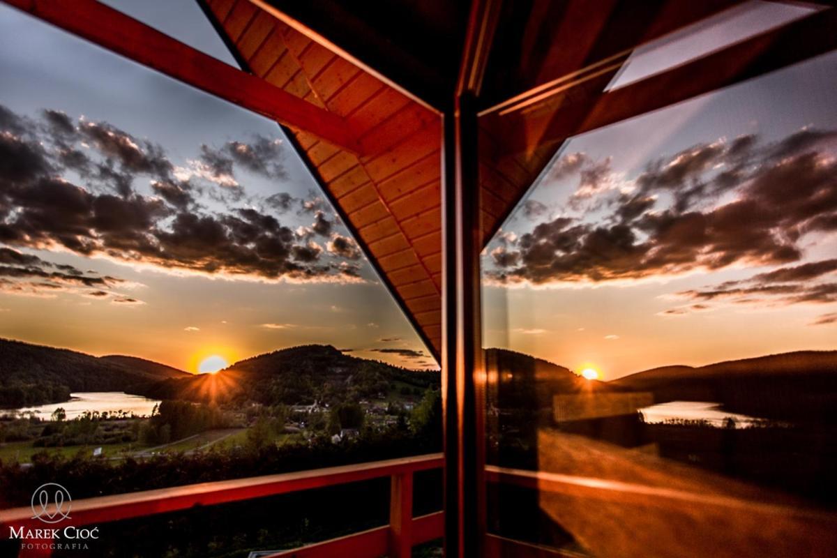 Chaty Na Cholewicy Domki Caloroczne Solina  Exteriér fotografie
