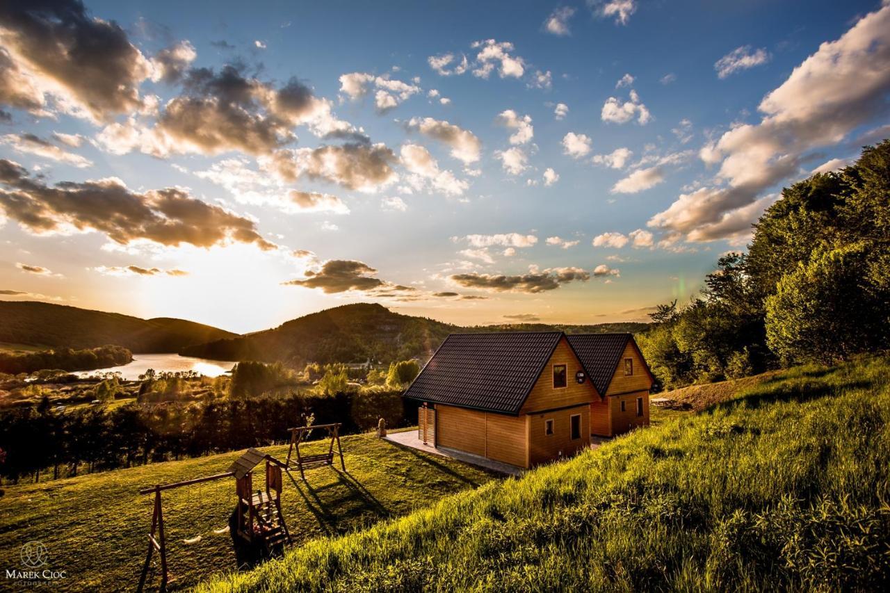 Chaty Na Cholewicy Domki Caloroczne Solina  Exteriér fotografie