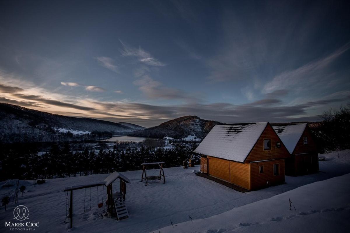 Chaty Na Cholewicy Domki Caloroczne Solina  Exteriér fotografie