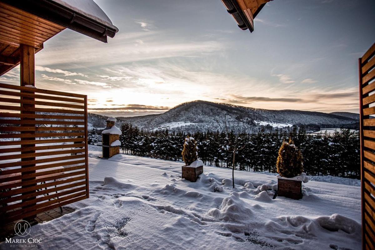 Chaty Na Cholewicy Domki Caloroczne Solina  Exteriér fotografie