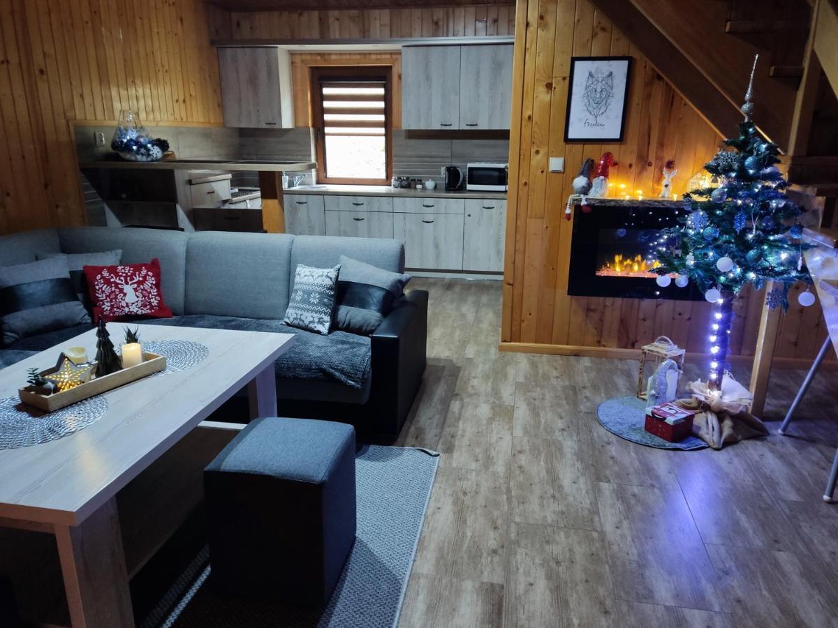 Chaty Na Cholewicy Domki Caloroczne Solina  Exteriér fotografie
