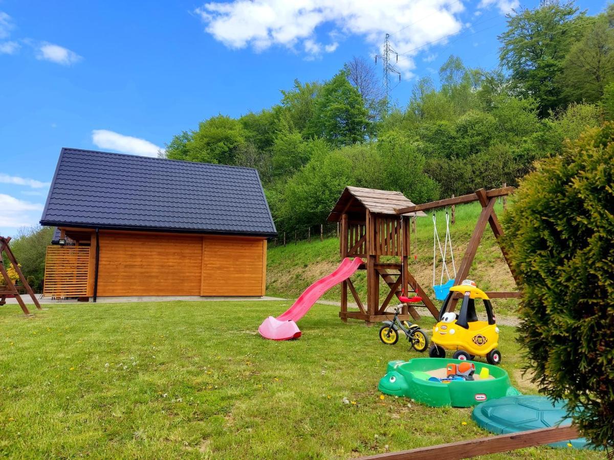 Chaty Na Cholewicy Domki Caloroczne Solina  Exteriér fotografie